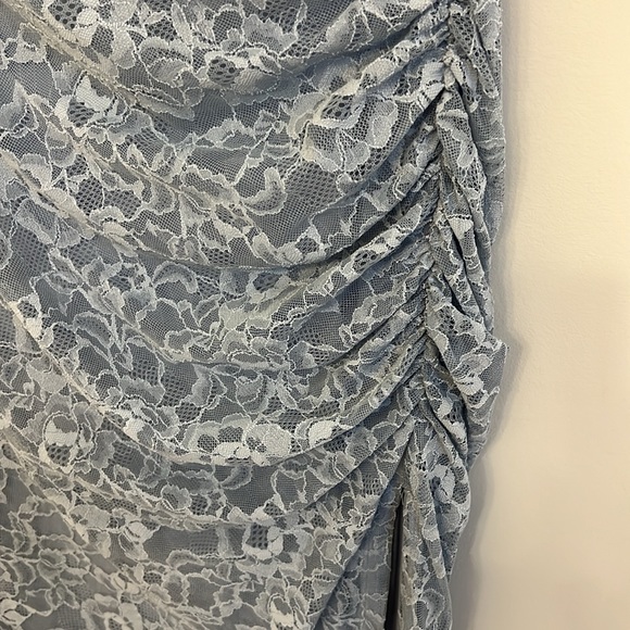 Anthropologie the Maya ruched cowl-neck dress in lace XL - Picture 10 of 13